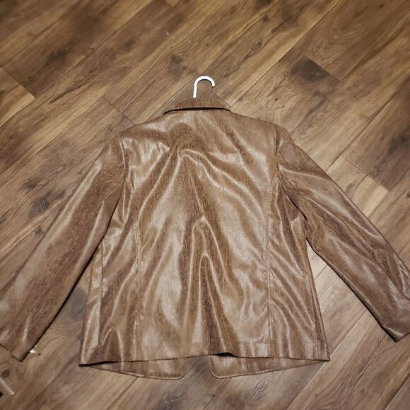 Alfred Dunner Faux Snake Skin Women's Dress Jacket Sz 14 - Picture 2 of 8